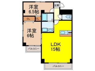 ヴィア－レノルドの物件間取画像